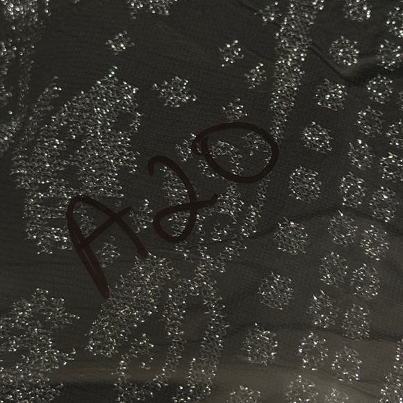 Vintage Joan Vass Shimmer Clasp Cardigan‎ HOLIDAY Evening Size Large - Picture 8 of 8